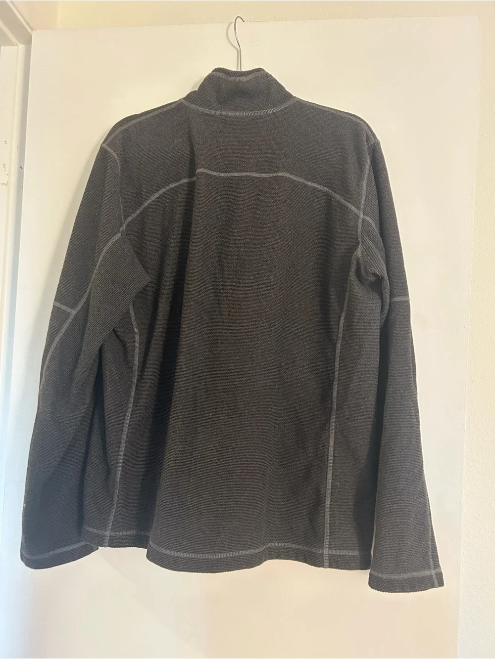 The North Face Men's Dark Gray Full-Zip Fleece Jacket